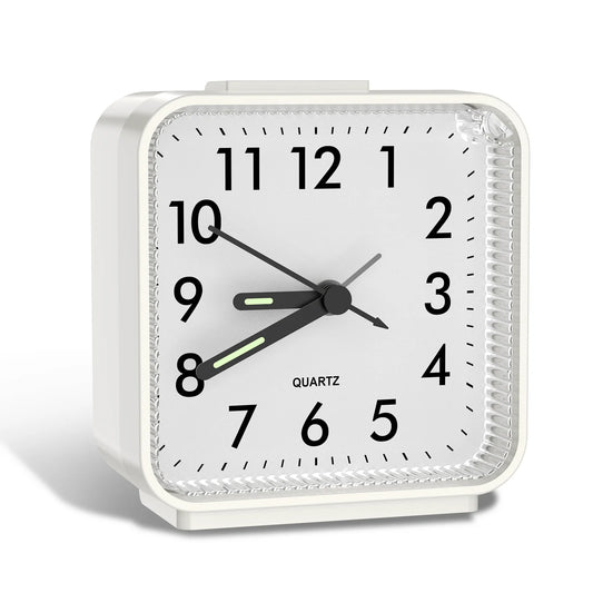 Oria Sveglia Analogica Da Comodino Piccola Orologio Classico Da Scrivania Per Bambini 4 Colori Luminova Viaggi