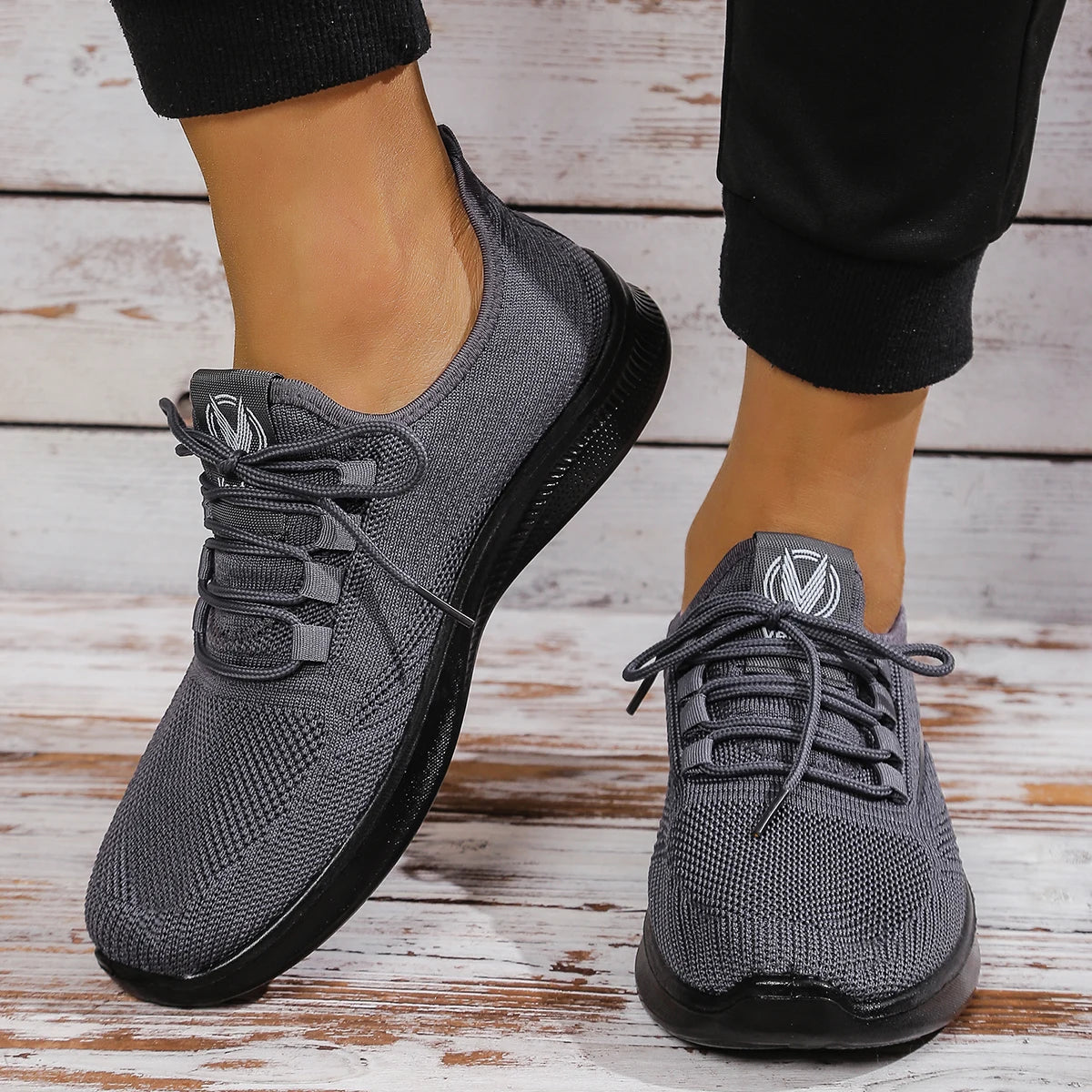 Scarpe Da Uomo Lavorate A Maglia Traspiranti E Comode Modello Nuovo Scarpe Sportive In Rete Per Primavera E Autunno