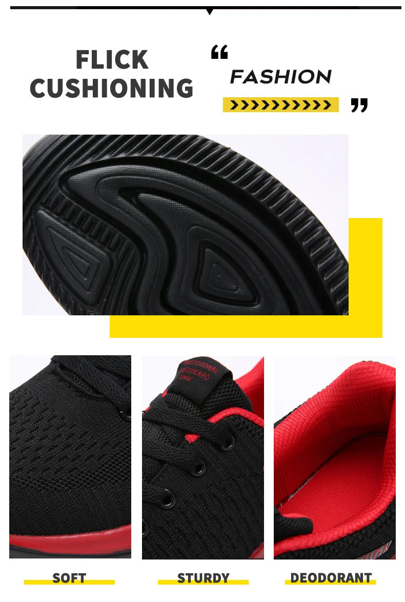 Scarpe Da Corsa Da Uomo Leggere Traspiranti Sneakers Sportive Per Jogging E Passeggio In Mesh Con Lacci Comode
