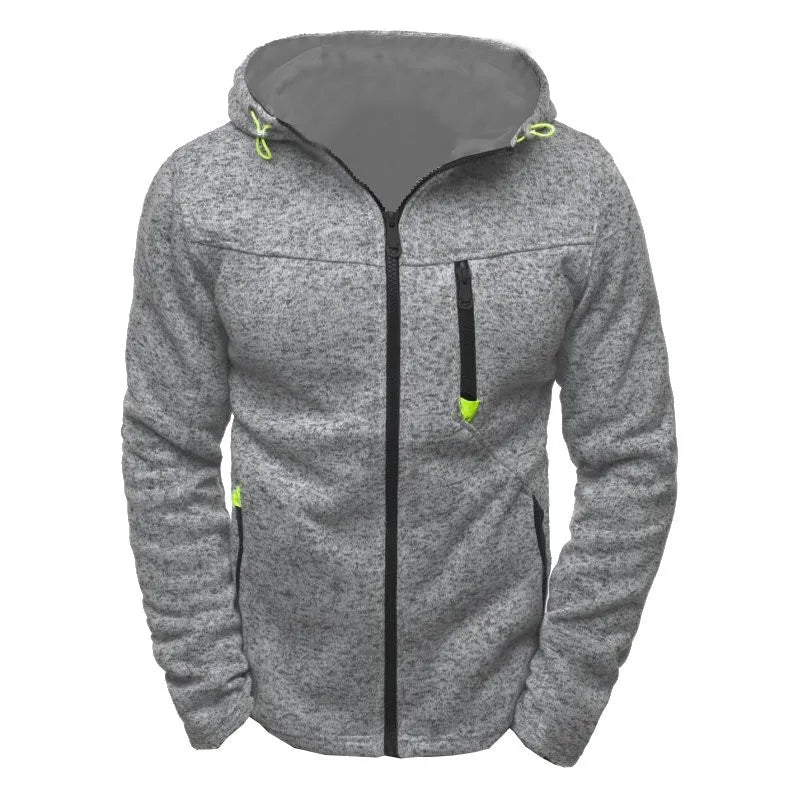 MRMT 2026 Felpa Con Cappuccio Da Uomo Jacquard In Pile Morbida E Calda Ideale Per Inverno E Abbigliamento Casual