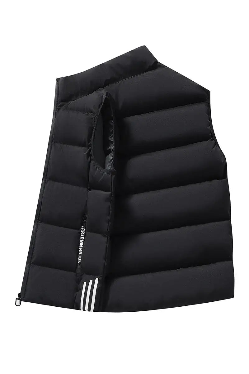 Gilet Imbottito Morbido Da Uomo Invernale Leggero Antivento Senza Maniche Capospalla Caldo Ed Elegante