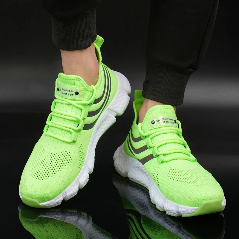 Scarpe Da Ginnastica Uomo Traspiranti Da Corsa Comode Sneakers Sportive Con Plateau In Stile Classico Casual