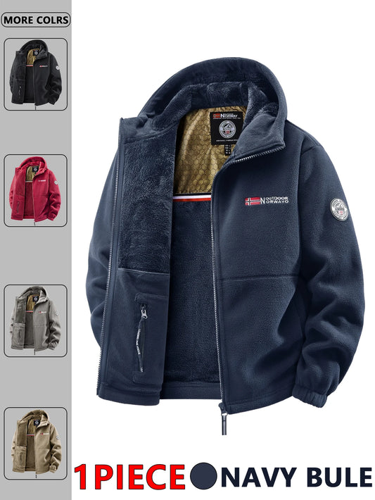 Giacca Con Cappuccio Da Uomo Per Esterno Autunno Inverno Versatile Abbigliamento Streetwear Per Viaggi Pendolarismo