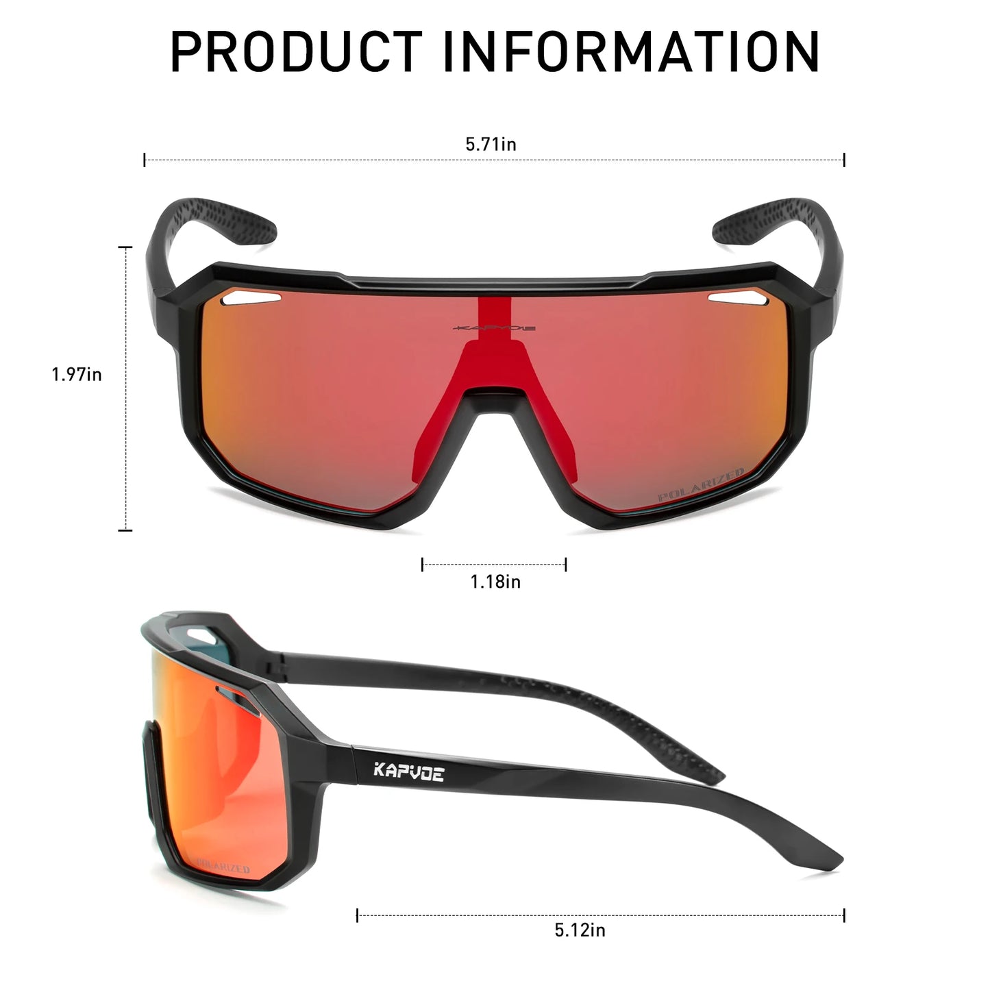 Occhiali Da Ciclismo Uomo Polarizzati UV400 Con Miopia Incorporata Telaio Leggero Per MTB Ciclismo All Aperto