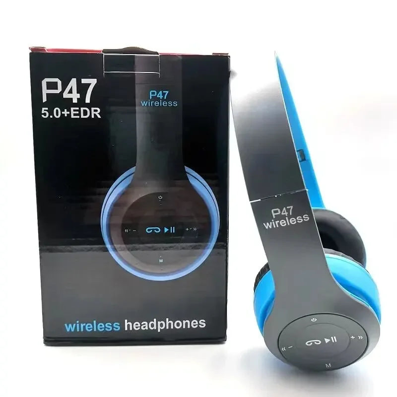 Cuffia Bluetooth 5.0 Pieghevole Senza Fili Hifi Stereo Bass Auricolare Casco per Bambini Regalo con Microfono