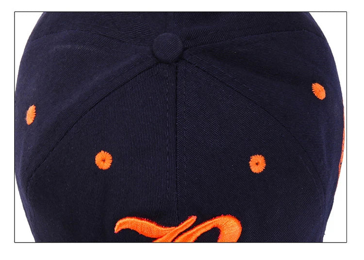Berretto Baseball Unisex Cotone Estivo con Ricamo Snapback Protezione Solare Adulti