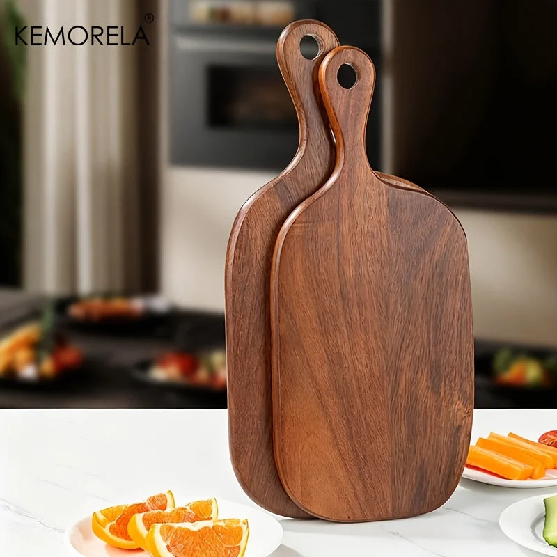 Tagliere In Legno Con Manico Sicuro Per Alimenti Per Carne Pesce Formaggio Frutta Pizza Utensili Da Cucina Eleganti