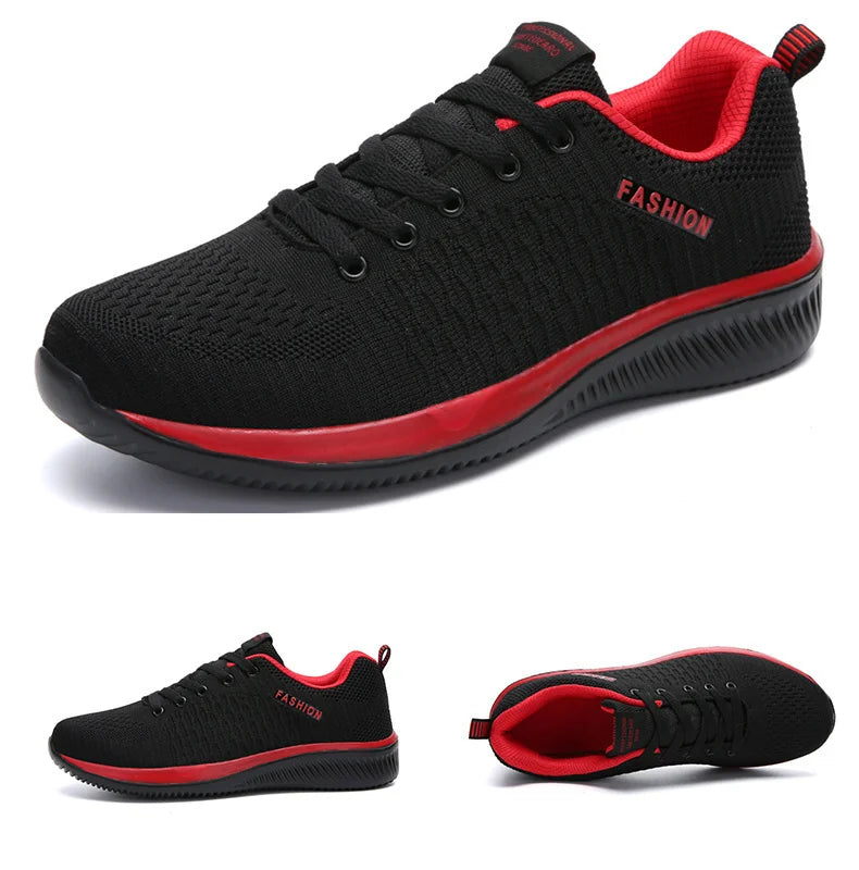 Scarpe Da Corsa Da Uomo Leggere Traspiranti Sneakers Sportive Per Jogging E Passeggio In Mesh Con Lacci Comode
