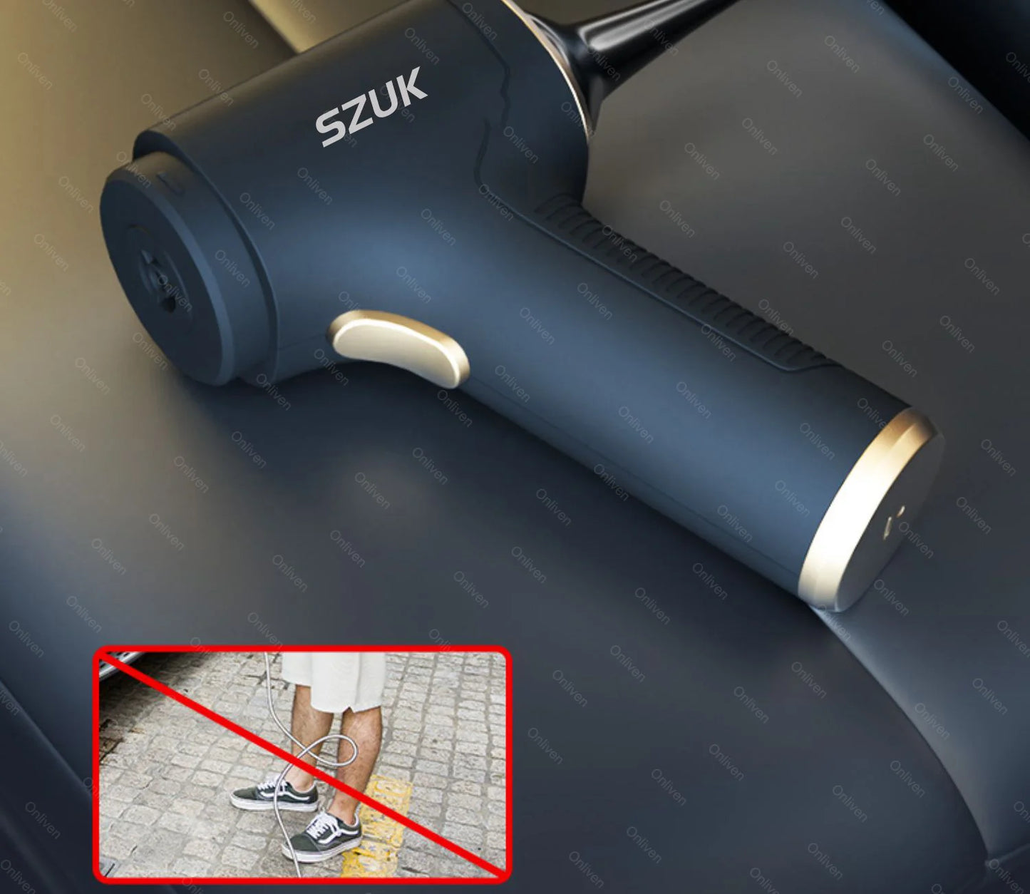 Szuk 98000PA Mini Aspirapolvere Per Auto Potente Pulizia Forte Aspirazione Palmare Wireless Portatile