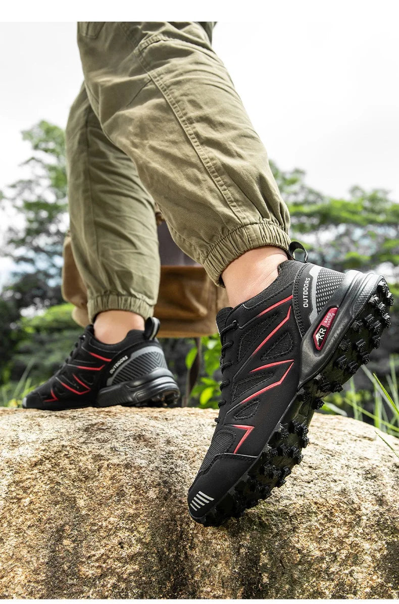 Scarpe Da Trekking Da Uomo Impermeabili Per Esterno Scarpe Sportive Comode In Pelle Tattiche Da Escursionismo Grandi Misure