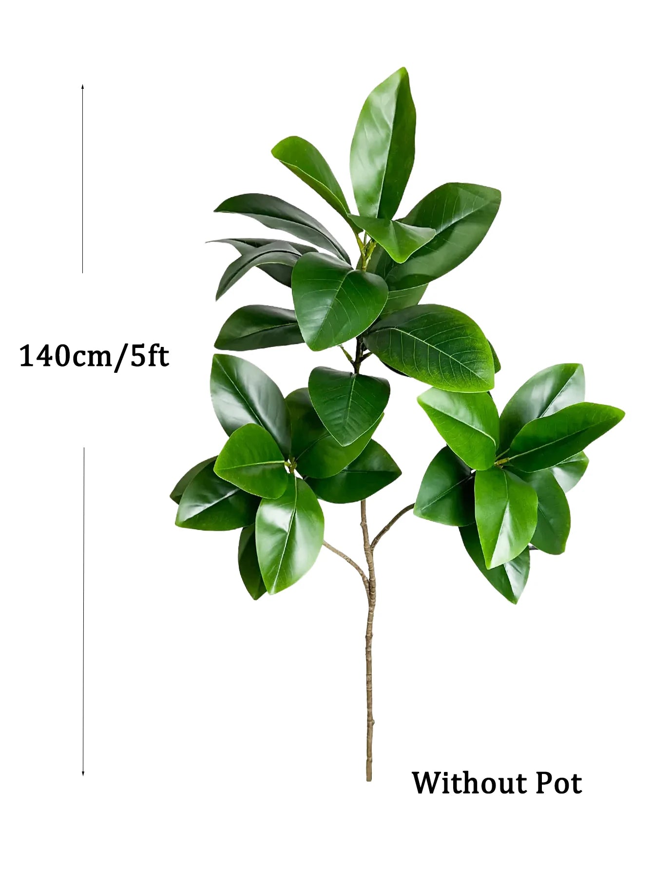 Kmitang Albero Artificiale Ficus Grande 70 135 Centimetri Realistica Interni Ed Esterni Decorazione Per Giardini Uffici