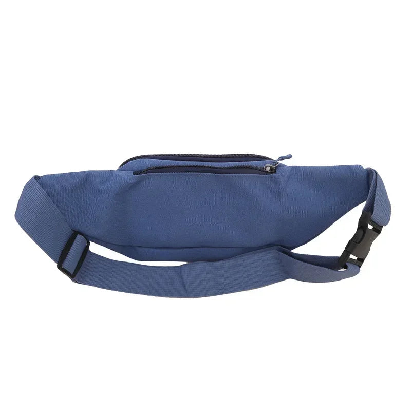 Marsupio Sportivo Unisex Da Uomo E Donna Borsa A Tracolla In Tela Oxford Porta Telefono Petto Casual