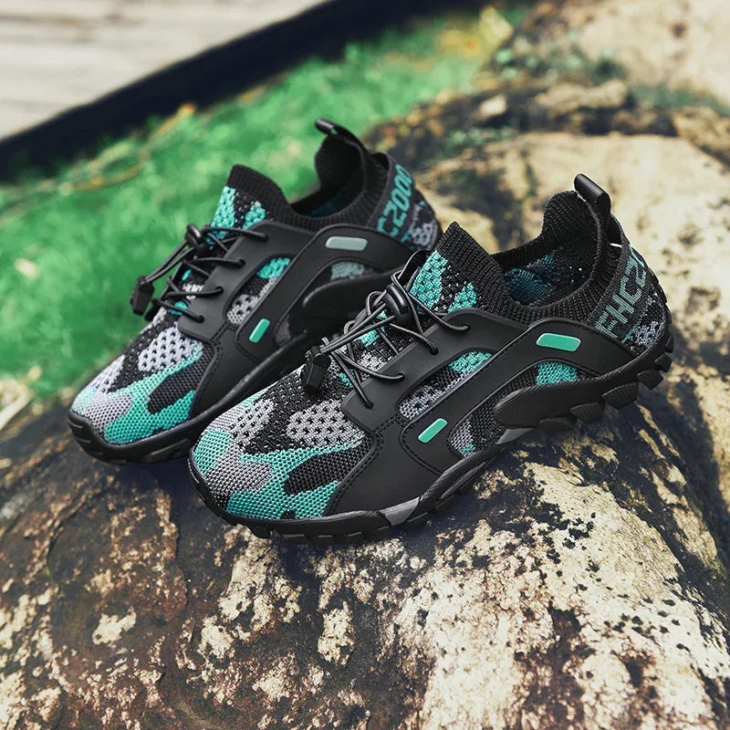 Scarpe Da Nuoto Traspiranti Estive Aqua Scarpe Da Ginnastica In Rete Da Uomo 36 47 Taglie Forti