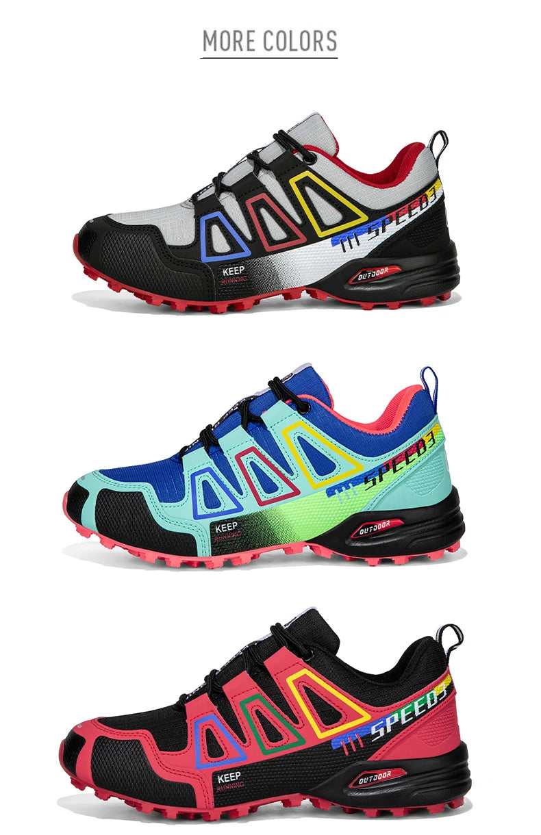 Scarpe Da Trekking All'aperto Unisex Antiscivolo Con Lacci Leggere Per Allenamento Tattiche Da Uomo Ciclismo Casual