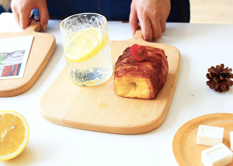 Tagliere In Legno Di Faggio Di Alta Qualità Per Cucina Tagliere Multiuso Per Pizza Pane Frutta Sushi Vassoio Sospeso