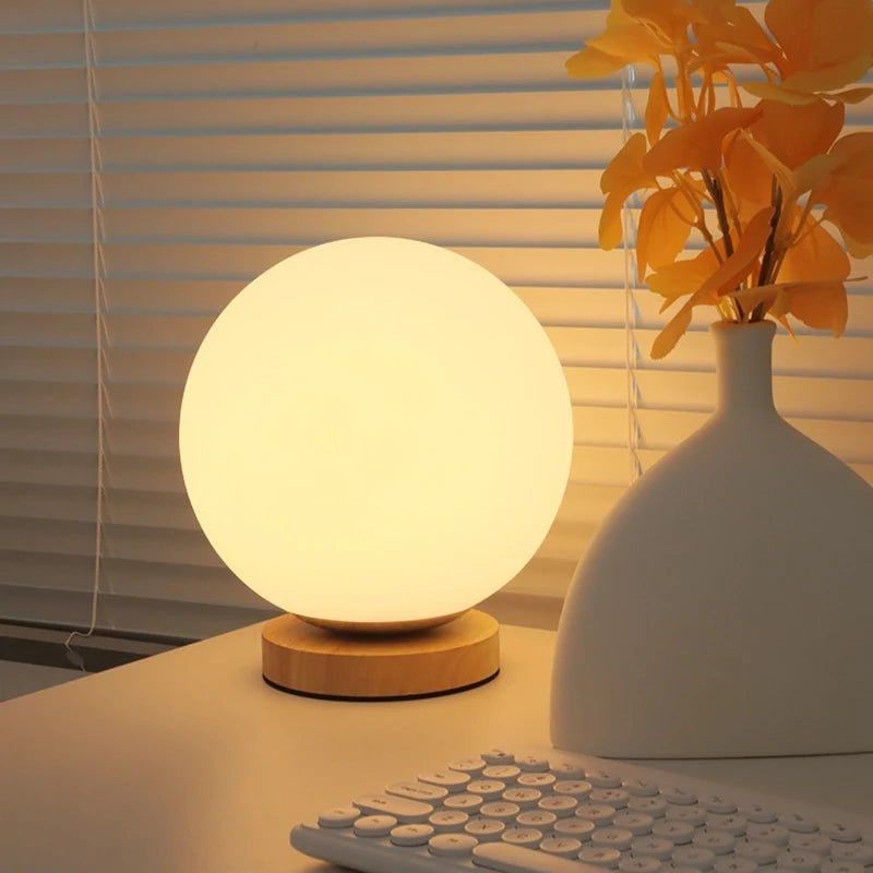 Lampada Da Notte LED Che Cambia Colore RGB Ricaricabile USB Per Comodino Tavolo Soggiorno Camera Da Letto Ufficio