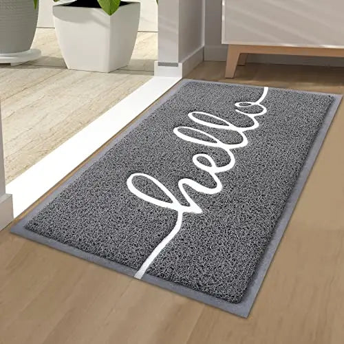 Olanly House Benvenuto Zerbino Tappetino Per Porta Antiscivolo Assorbente Resistente Allo Sporco Per Ingresso