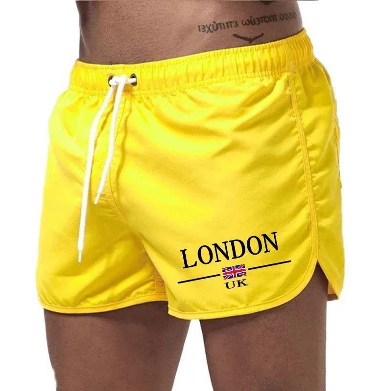 Pantaloncini Da Nuoto Uomo Ad Asciugatura Rapida Costume Da Bagno Estivo Traspiranti Con Coulisse Per Surf E Palestra