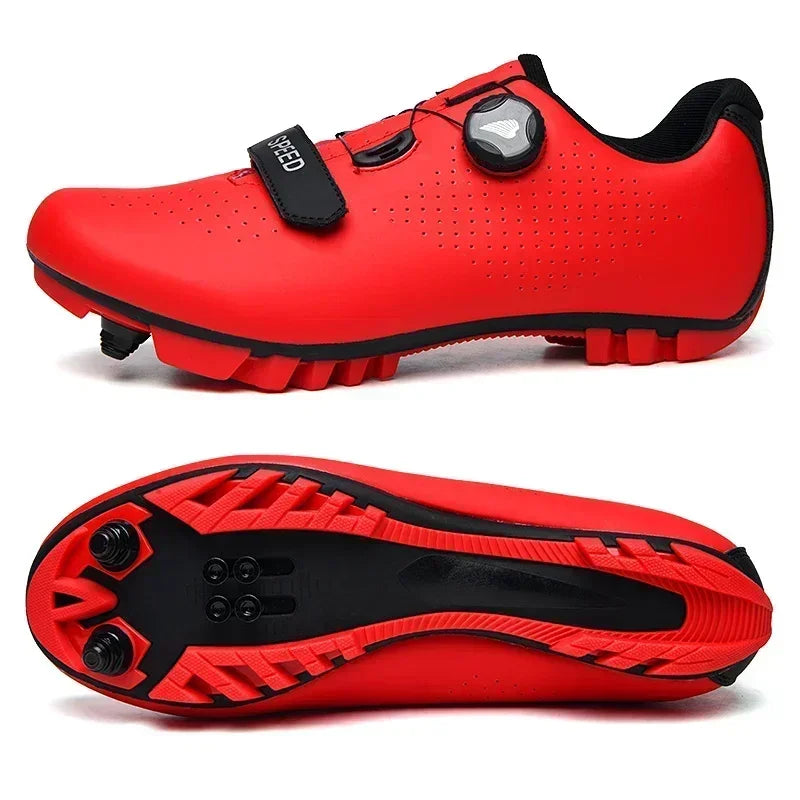 Scarpe Da Mountain Bike Da Uomo Con Attacchi Per MTB Impermeabili Traspiranti Comfort Massaggio E Aumento Di Altezza