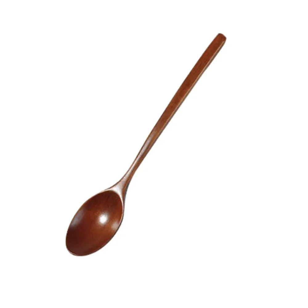 Set Da 2 Cucchiai In Legno Per Zuppe Porridge Cereali E Dessert Utensili Da Cucina Eco Friendly Ergonomici