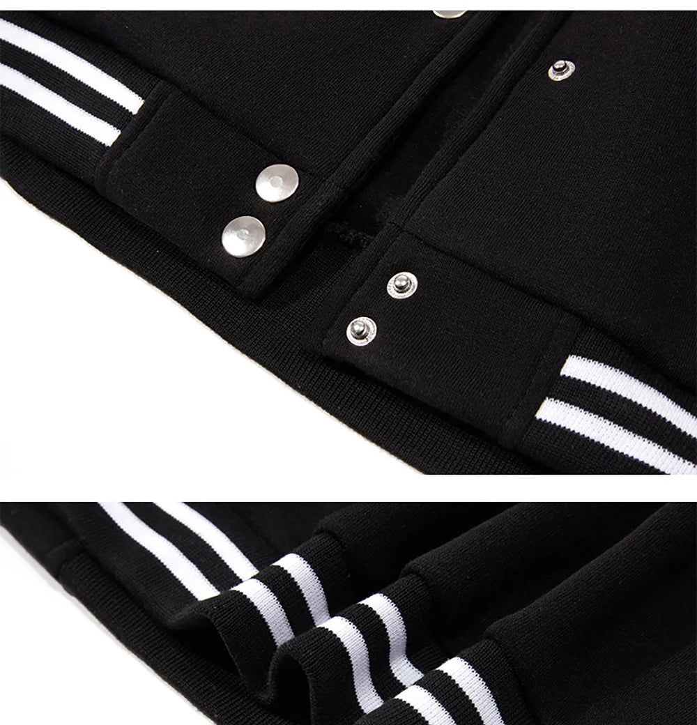 Giacche Baseball Uomo Stile Preppy Casual Brooklyn New York 1898 City Letter S 5XL High Street Tops