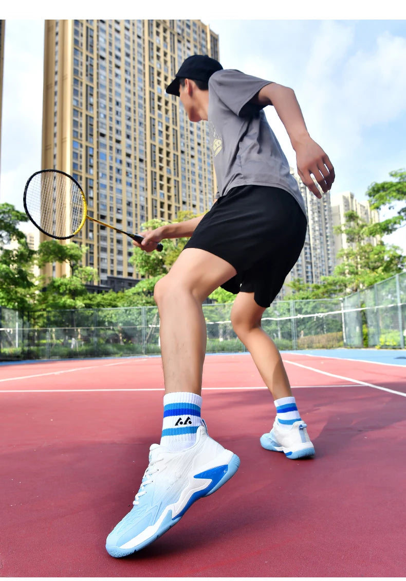 Scarpe Da Uomo Multisport Alte Prestazioni Resistente All Usura Per Tennis Badminton Ping Pong Pallavolo