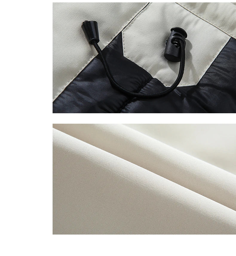 Parka Da Uomo Invernale Caldo Antivento Con Cappuccio Rimovibile Giacca All Aperto Comfort Casual