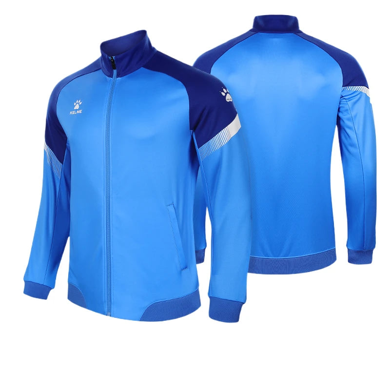 Kelme Giacca Allenamento Uomo Lavorata A Maglia Giocatore China League One Traspirante Con Cerniera Top Da Corsa