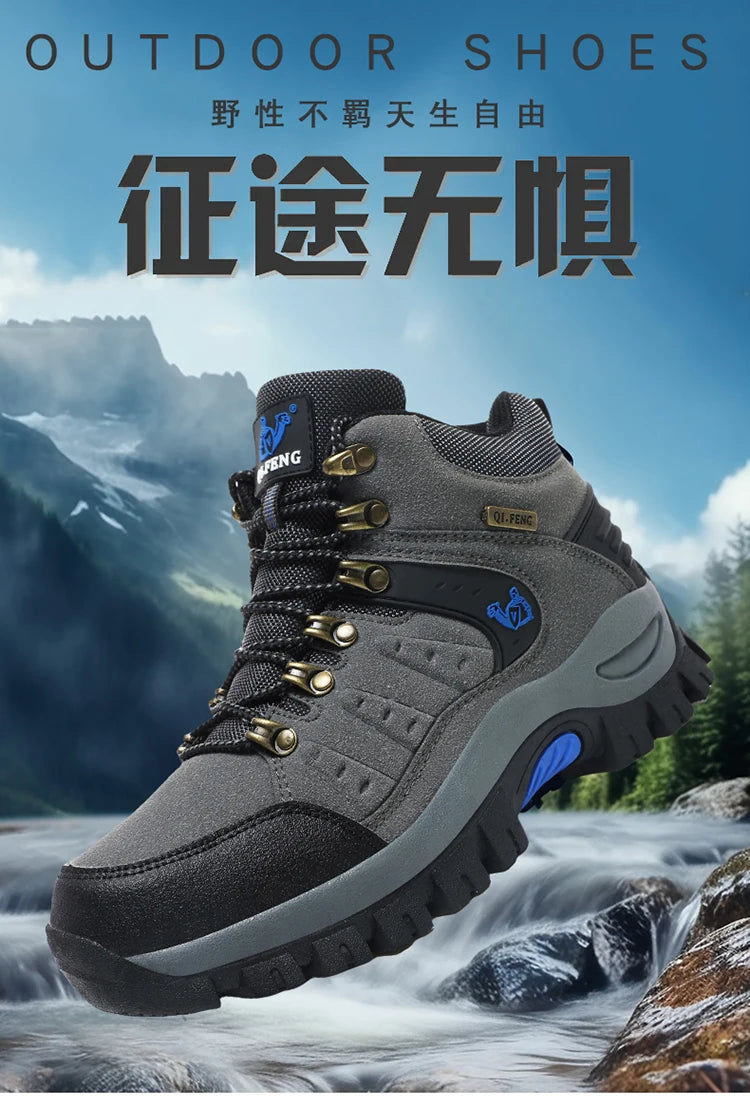 Scarponi Da Trekking Unisex Alla Caviglia Plus Size Outdoor 2025 Montagna Deserto Impermeabili Traspiranti