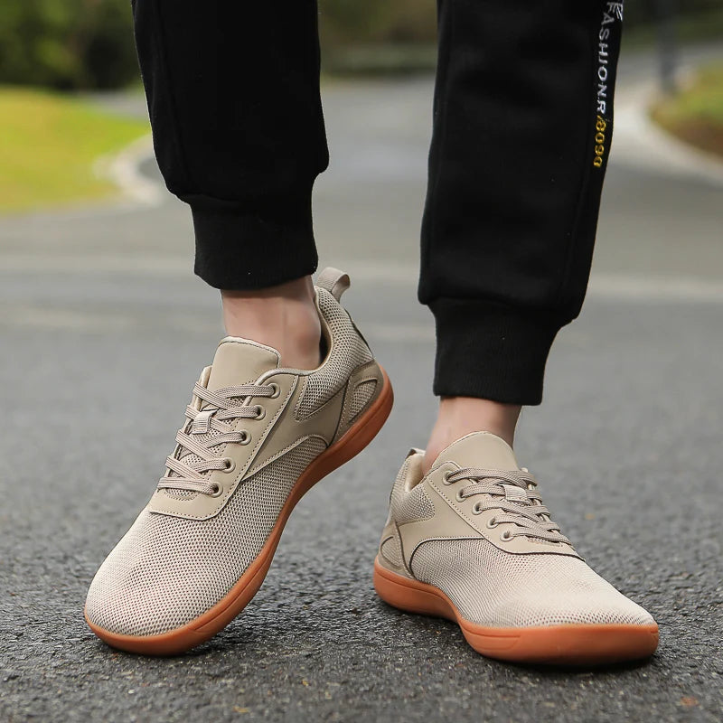 Scarpe Da Passeggio Traspiranti In Mesh Unisex A Punta Larga Per Uomo Comode Scarpe Sportive Per Esterni