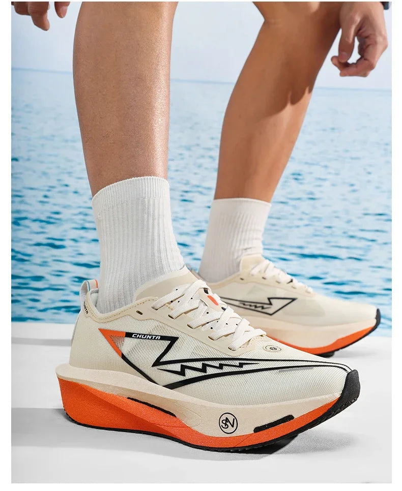 Scarpe Da Corsa Con Piastra In Carbonio Leggere Traspiranti Per Maratona Uomo E Donna Scarpe Atletiche Confortevoli