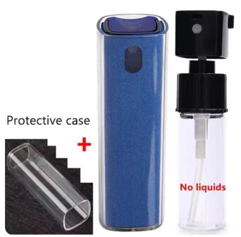 Detergente 2 In 1 Per Schermo Del Telefono Spray Portatile Con Panni In Microfibra Per Pulizia Touch Screen E Vetro