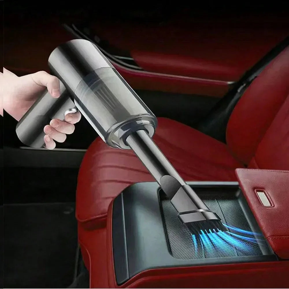 Aspirapolvere Senza Fili 120W Potente e Portatile per Casa e Auto Batteria Inclusa Leggero e Maneggevole