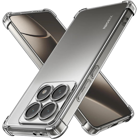 Custodia Morbida In Silicone Antiurto Trasparente Per Xiaomi Mi 11 11T Pro Lite 5G E Modelli 12 13 14 15