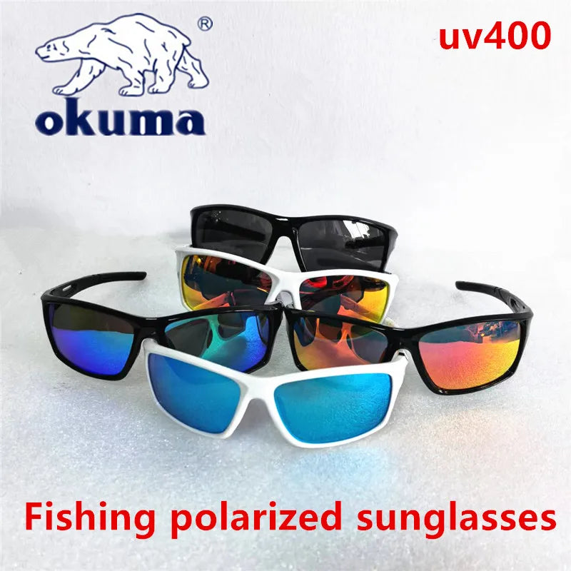 Occhiali Da Sole Polarizzati Da Pesca Okuma UV400 Per Ciclismo E Attività All Aperto Protezione Solare Antiriflesso