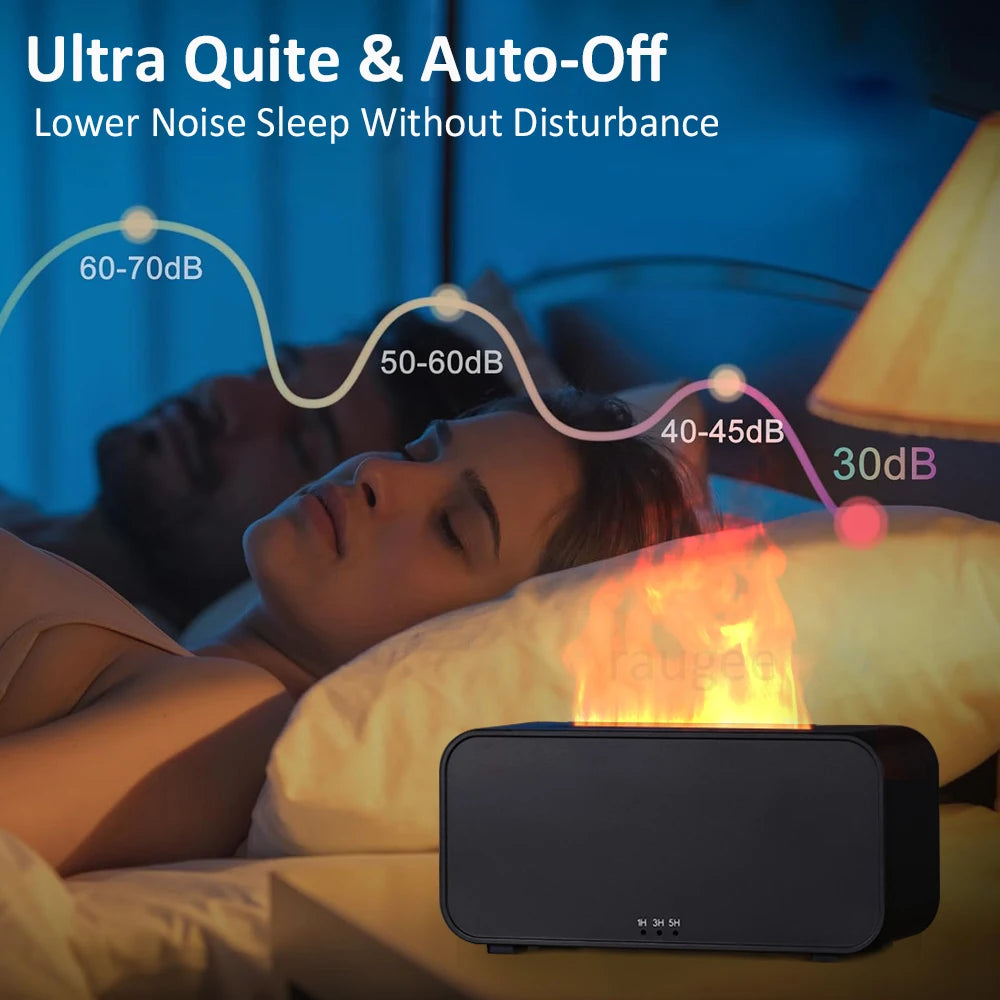 Umidificatore Aroma Diffusore Oli Essenziali Mini Domestico Aromaterapia Luce Notturna Per Camera