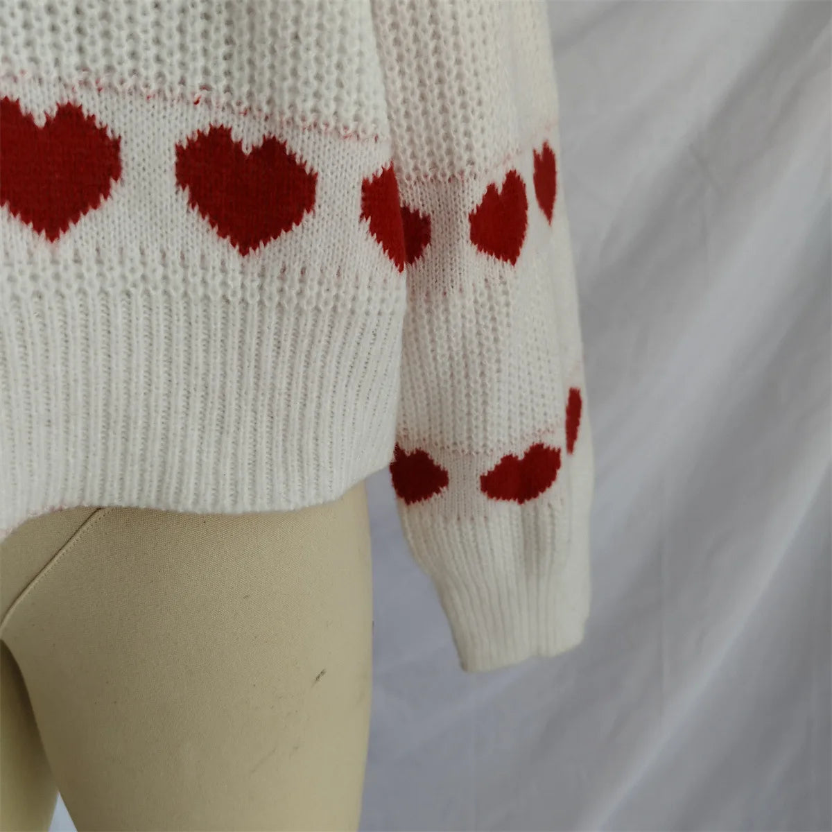 Maglioni Lavorati A Maglia Per Donne In Due Colori Jacquard Collo Rotondo Pullover Trend 2026 Nuovi