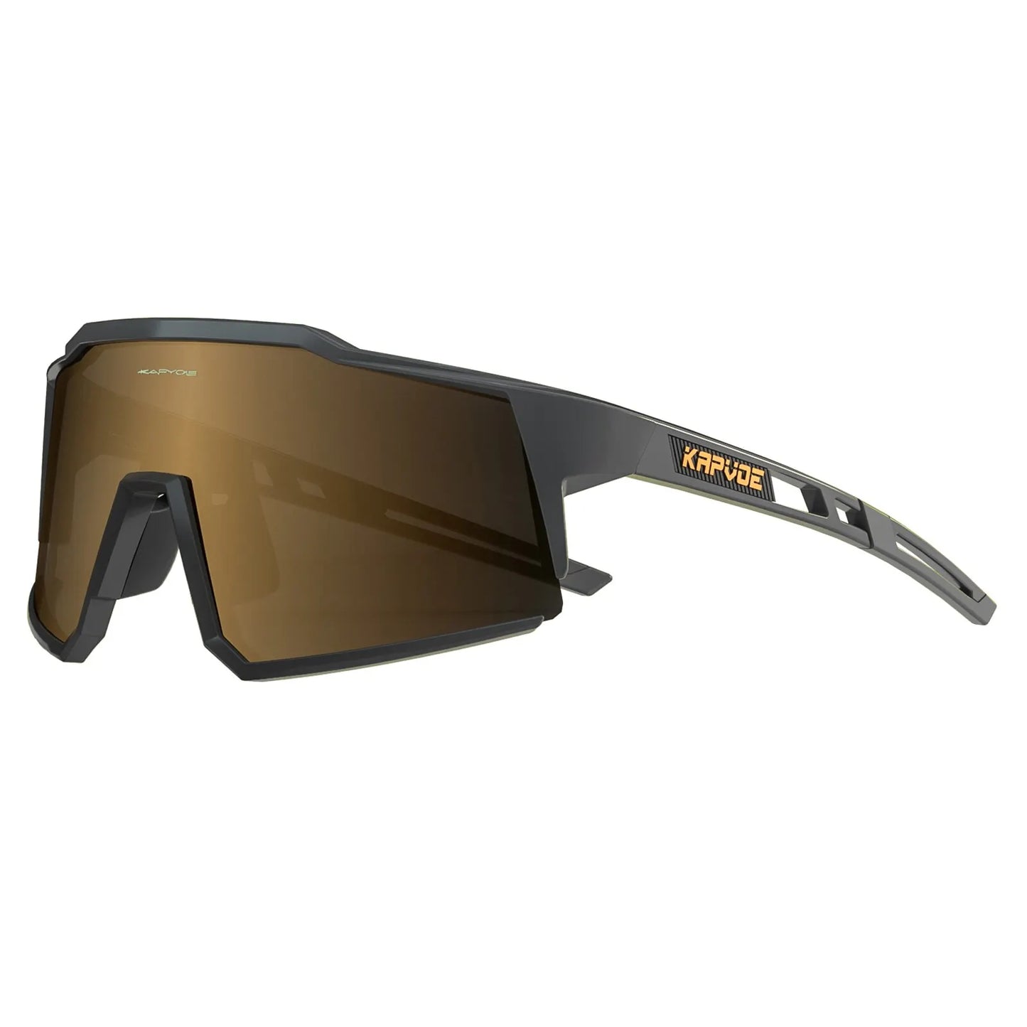 Kapvoe Occhiali Da Ciclismo Polarizzati UV400 Leggeri Per Bici Strada MTB Attrezzatura Sportiva