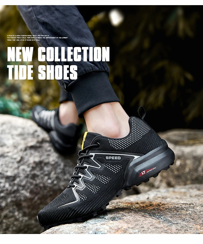 Scarpe Da Ciclismo MTB Traspiranti Uomo Scarpe Da Bicicletta Leggere Per Trekking All'Aperto E Equitazione