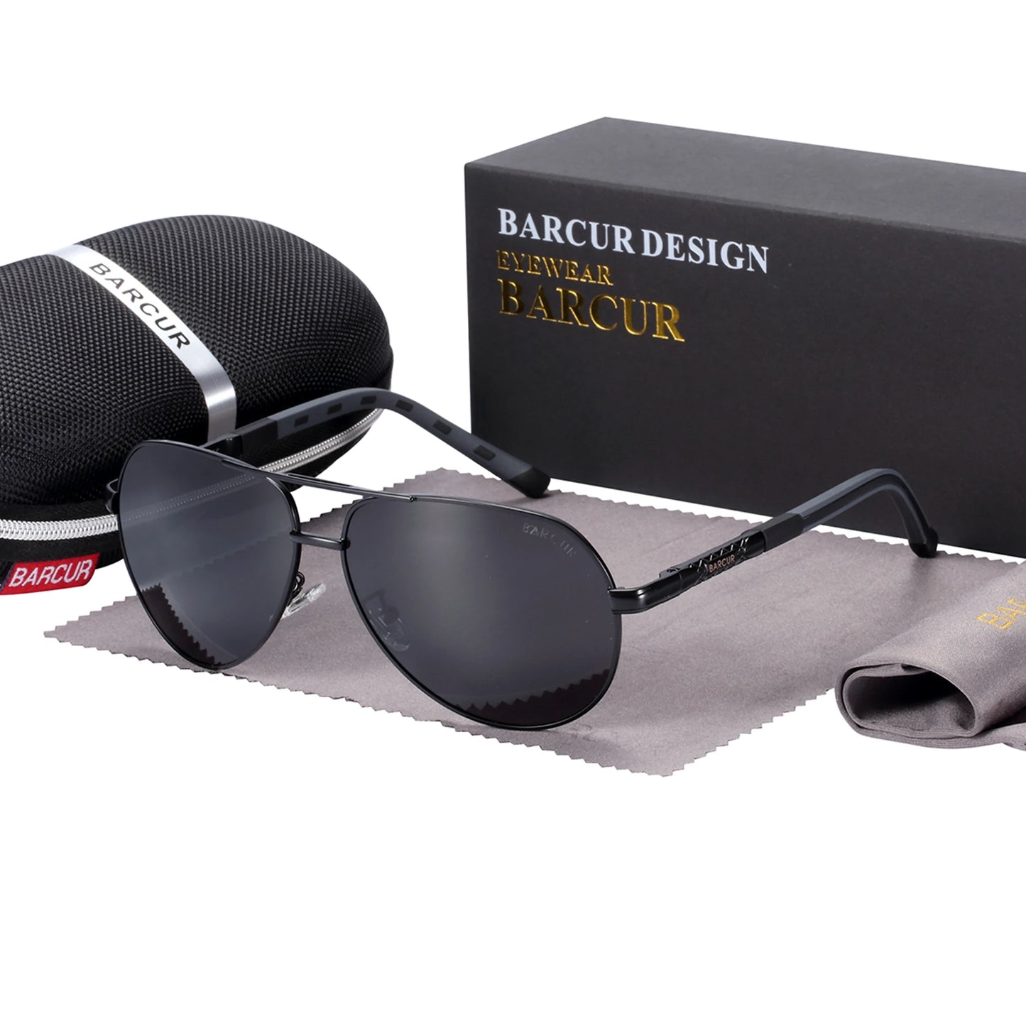 Occhiali Da Sole BARCUR Polarizzati UV400 In Alluminio Vintage Per Uomo E Donna Guidatori Eleganti
