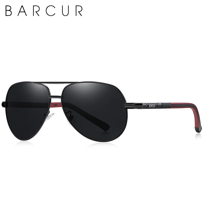 Occhiali Da Sole BARCUR Polarizzati UV400 In Alluminio Vintage Per Uomo E Donna Guidatori Eleganti