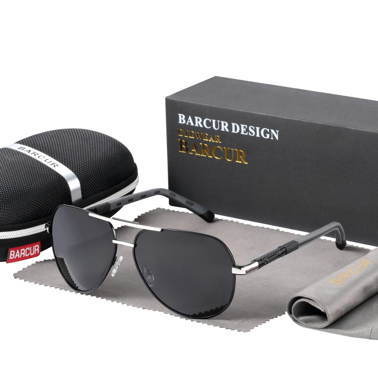 Occhiali Da Sole BARCUR Polarizzati UV400 In Alluminio Vintage Per Uomo E Donna Guidatori Eleganti