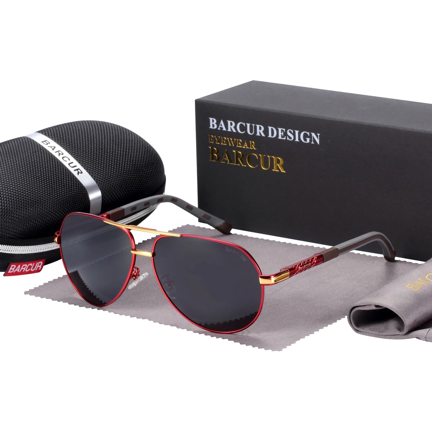 Occhiali Da Sole BARCUR Polarizzati UV400 In Alluminio Vintage Per Uomo E Donna Guidatori Eleganti