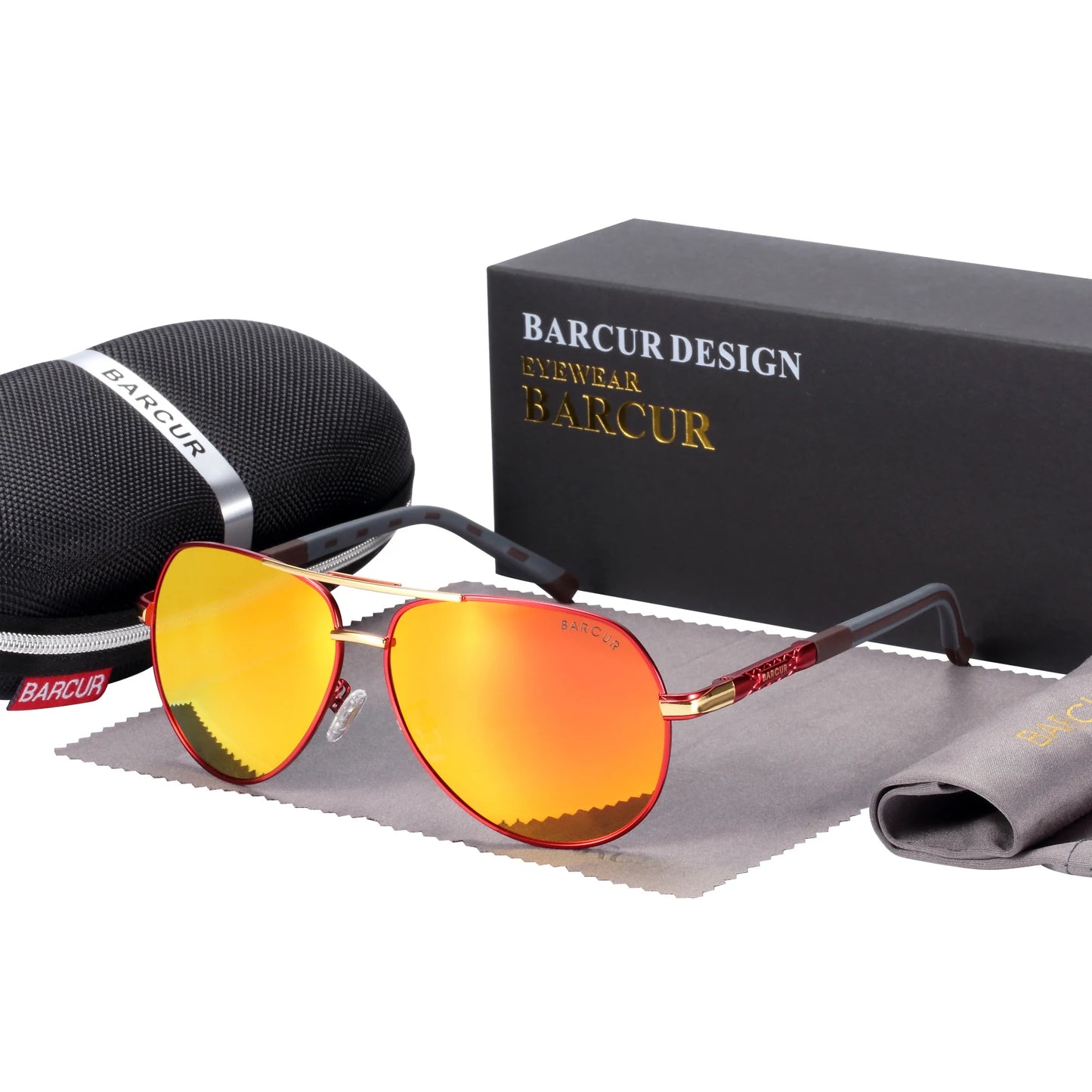 Occhiali Da Sole BARCUR Polarizzati UV400 In Alluminio Vintage Per Uomo E Donna Guidatori Eleganti